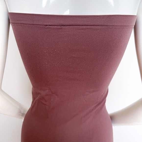 $265 Wolford Fatal Dress Clove Dirty Rose Small Multiwear Maxi Strapless Skirt - Picture 6 of 13